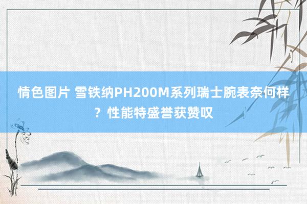 情色图片 雪铁纳PH200M系列瑞士腕表奈何样？性能特盛誉获赞叹