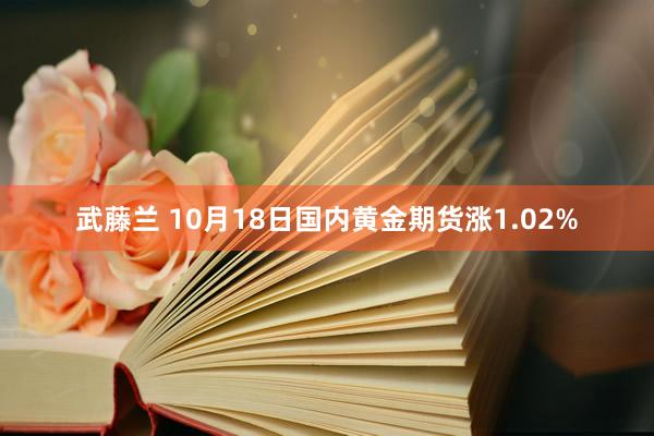 武藤兰 10月18日国内黄金期货涨1.02%